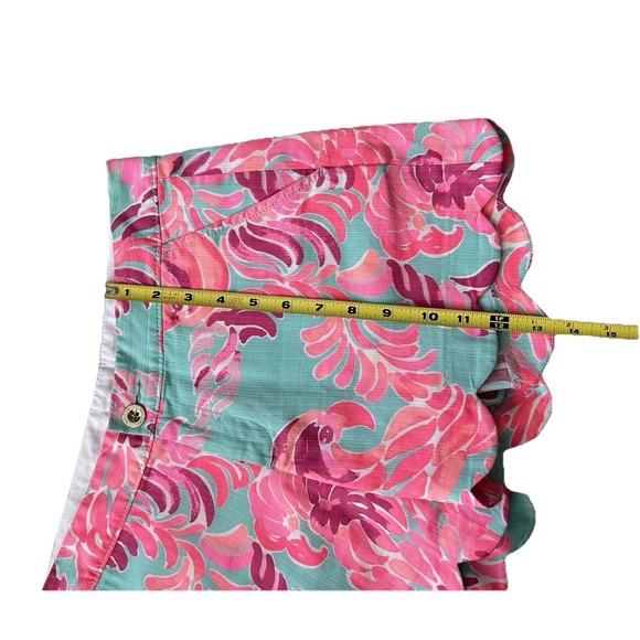 NEW Lilly Pulitzer Scalloped Buttercup Shorts Lovebirds Pink Women's 2 - Picture 8 of 12